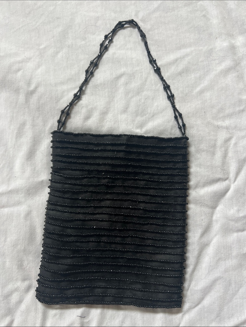 GAP Black Beaded Mini Bag